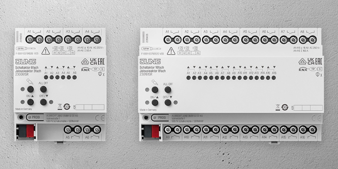 KNX Schalt- und Jalousieaktoren bei HT-Elektrotechnik in Kleinwallstadt