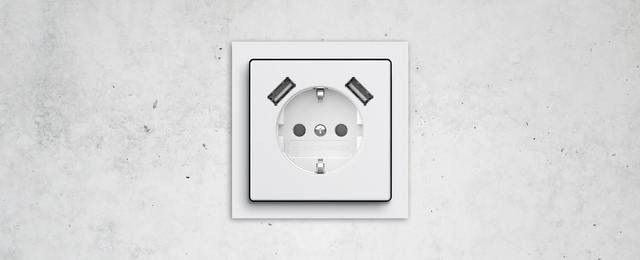 SCHUKO® USB-Steckdose bei HT-Elektrotechnik in Kleinwallstadt