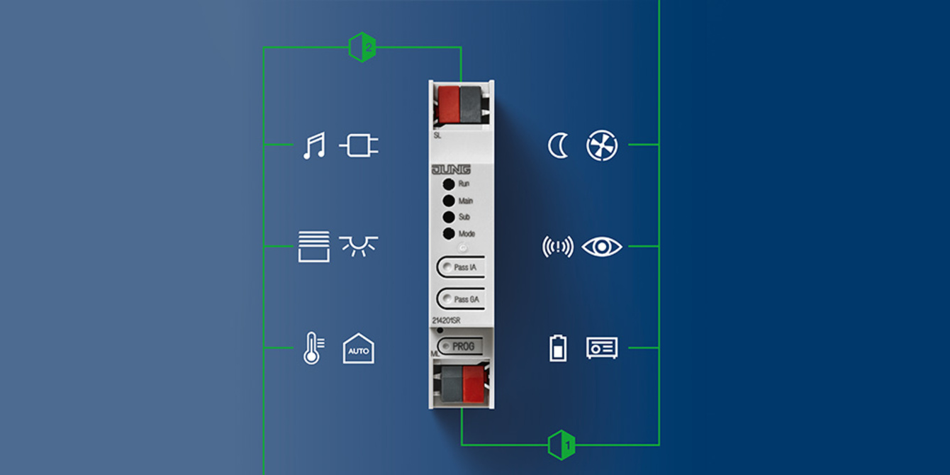 KNX Bereichs- und Linienkoppler bei HT-Elektrotechnik in Kleinwallstadt